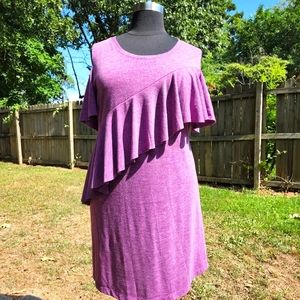 Cold Shoulder Casual Dress